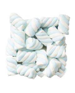 White & Blue Marshmallow