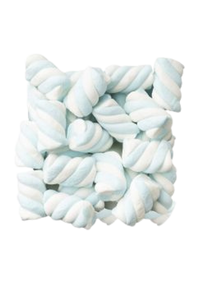 White & Blue Marshmallow