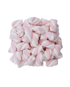 White & Pink Marshmallow